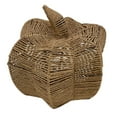 thumbnail image 4 of 10.6" Woven Paper Rope Brown Pumpkin Home Harvest Decor, 4 of 4