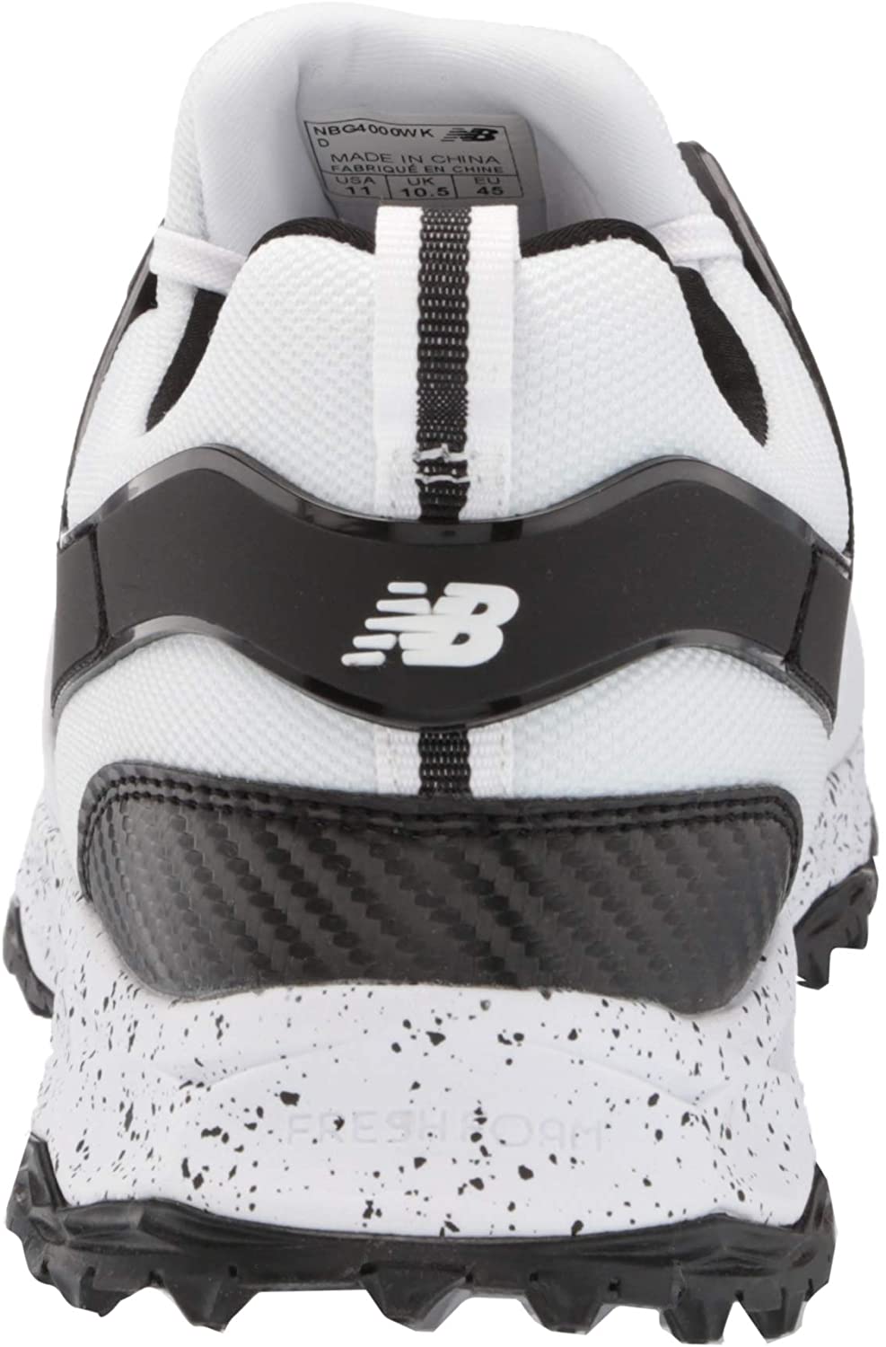 New Balance Mens Fresh Foam Linkssl Golf Shoe 16 White/Black - image 3 of 8