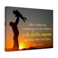thumbnail image 4 of Scripture Walls Psalm 103:13 Like a Father Has Compassion Scripture Bible Verse Canvas Christian Wall Art Ready to Hang Unframed, 4 of 7