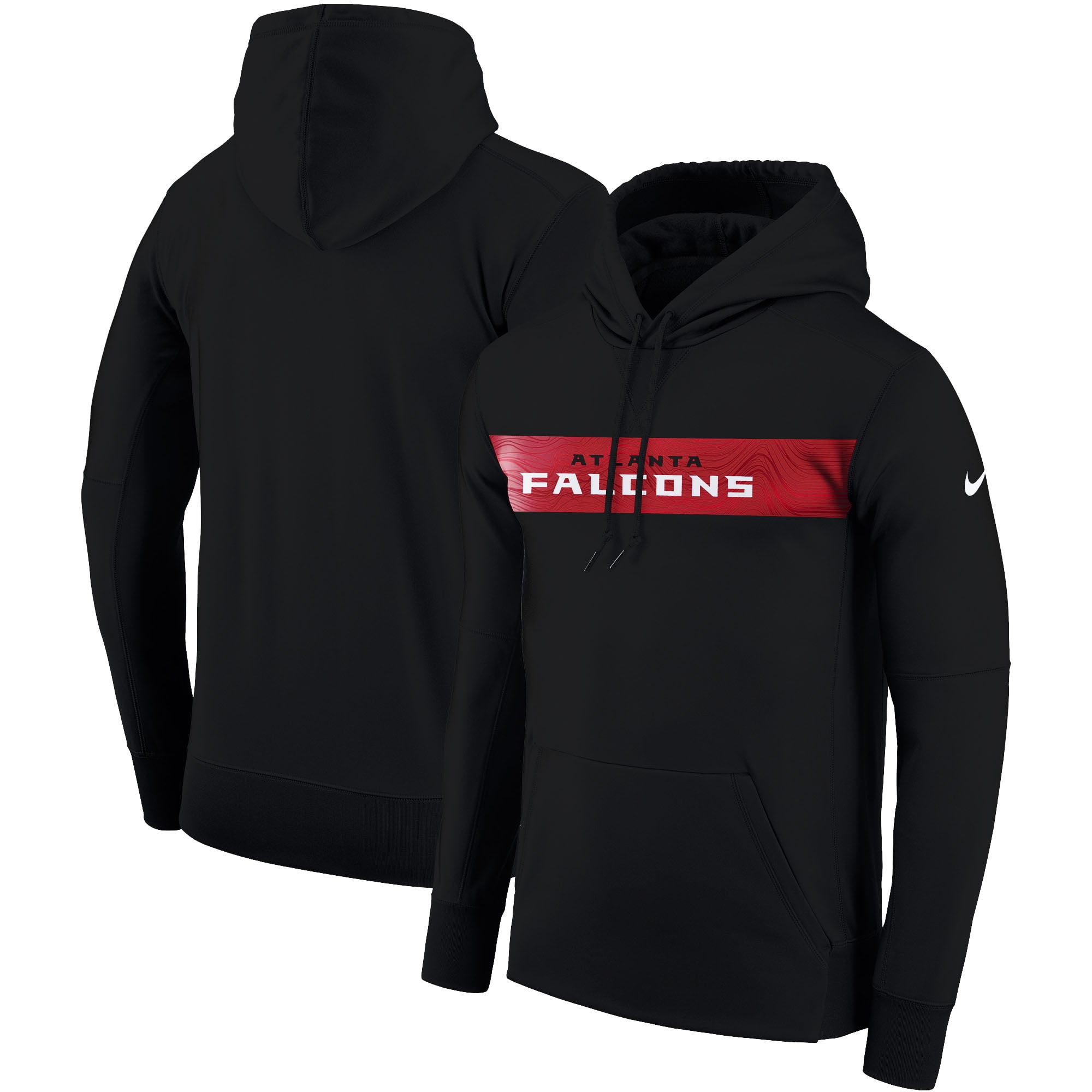 Atlanta Falcons Nike Sideline Team Performance Pullover Hoodie - Black - Walmart.com - Walmart.com