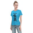 thumbnail image 4 of T-Shirt Basique à Manches Courtes pour Femmes Demon Slayer Blade Équipe Demon Slayer, 4 of 6