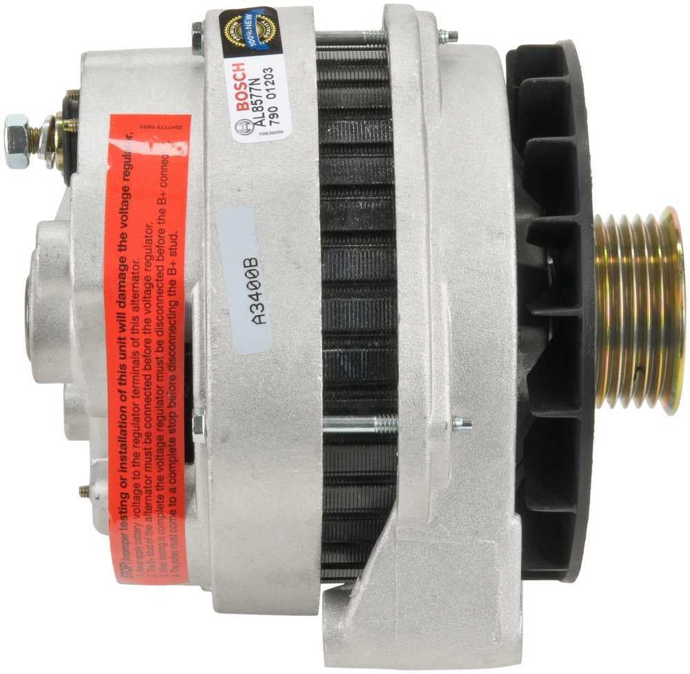 Bosch AL8577N Premium 100% New Alternator