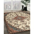 thumbnail image 3 of Ahgly Company Machine Washable Indoor Square Traditional Sepia Brown Area Rugs, 8' Square, 3 of 7