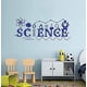 thumbnail image 3 of BlueCalcomanía de pared Ciencia Arte Química Etiqueta de la pared para el laboratorio escolar Calcomanía del hogar para maestros Decoración de la habitación de los niños Dw2960 (az, 3 of 5