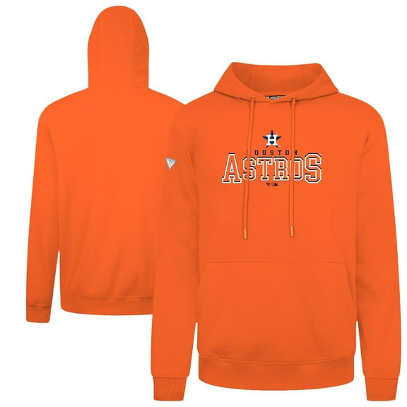 Men's Levelwear Orange Houston Astros Podium Journey Hoodie