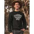 thumbnail image 2 of Oktoberfest Willkommen Lettering Sweatshirt Men -Image by Shutterstock, Male Large, 2 of 4