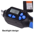 thumbnail image 4 of Digital Torque Wrench 1/2" 1/4" 3/8" Adjustable Wrench LED Light Alarm Backlight Handheld Professional Bike Car Repair Tool ,Automotive Repair, 4 of 7