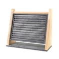 thumbnail image 3 of Support Organisateur Stable Base Multi Niveaux Support Oreille en Bois Gris, 3 of 8