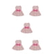 thumbnail image 1 of Methold Ropa para mascotas Vestidos suaves y cómodos Ropa elástica para mascotas Animales Disfraces Suministros de ocio para primavera Rosa XS 5piezas, 1 of 6