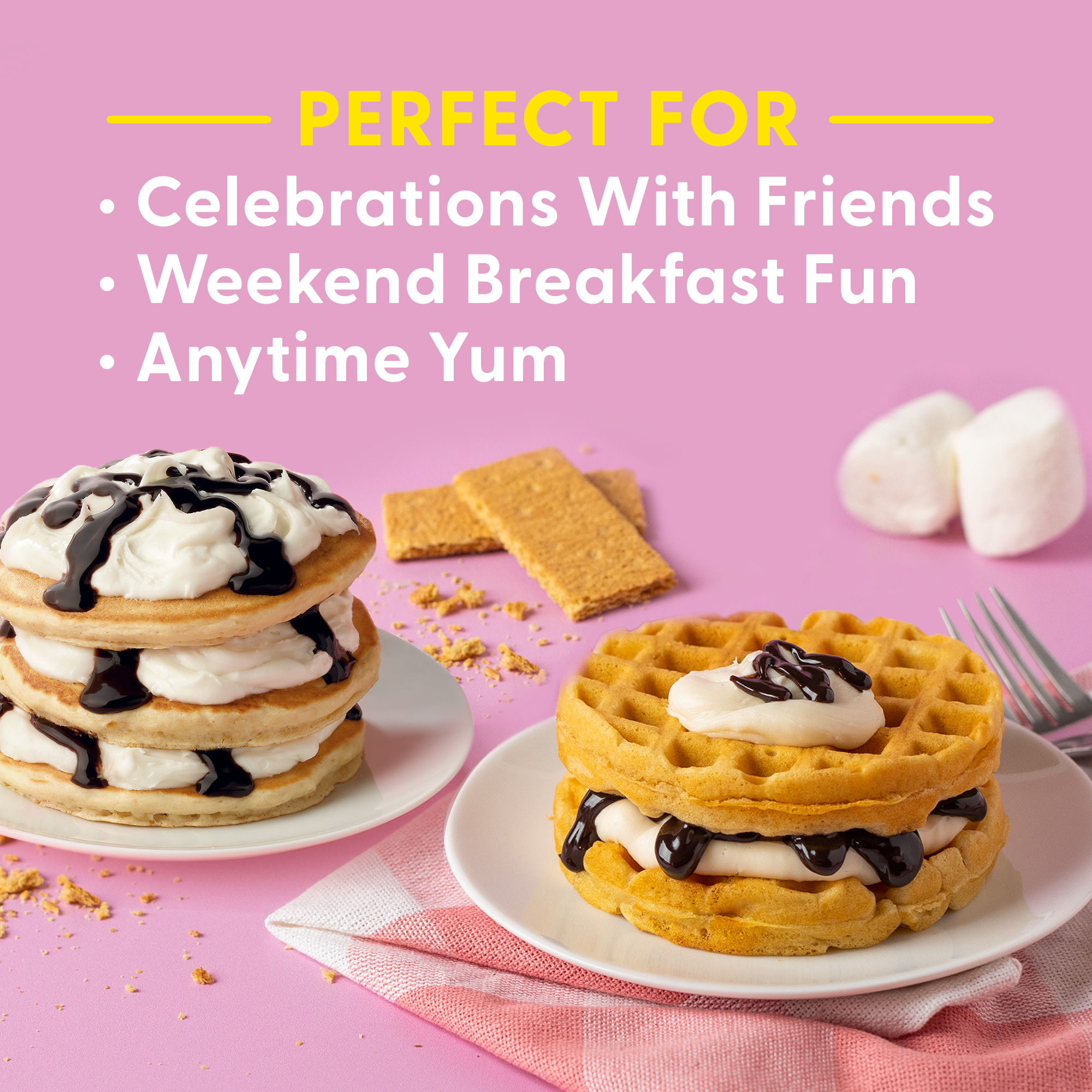 Mrs. Butterworth's Epic Smores Pancake Kit, 27 oz