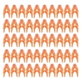 thumbnail image 1 of Unique Bargains Interior Trim Retainer Fitting Fastener Clip Fit for Ford for Dodge Plastic Orange 50 Pcs, 1 of 7