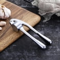 thumbnail image 2 of Professional Multi Function Kitchen Zinc Alloy Manual Garlic Press Crusher Tool, 2 of 18