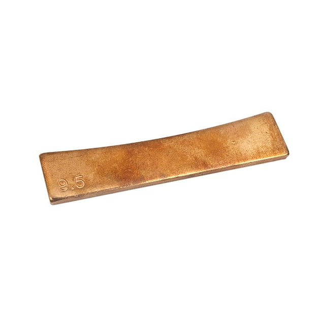 braveheart Durable Brass Guitar for Radius Fret Press Tools Caul Insert Golden 9.5''