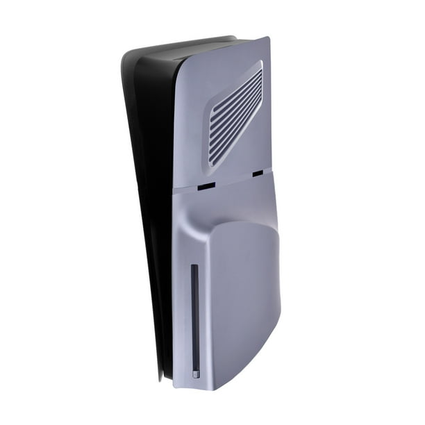 Panel protector para PlayStation 5 Slim Disc Edition, placa frontal con rejillas de ventilación, cubierta protectora antipolvo y antiarañazos para PS5 Slim, carcasa de repuesto de ABS