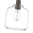 thumbnail image 5 of Millennium Lighting  Asheville 1 Light Mini-Pendant Fixture with Clear Glass Shades Rubbed Bronze, 5 of 5