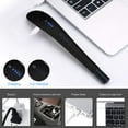 thumbnail image 5 of Stick Lighter Arc Lighter Candle Lighter, Usb Rechargeable Lighter, Windproof Flameless Lighter With Gift Box For Kitchen, Barbecue, Candles And Cigarettes Black, 5 of 5