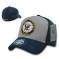 thumbnail image 2 of Flex Military Caps, Navy, Grey, S_M, 2 of 3