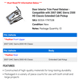 thumbnail image 2 of Door Interior Trim Panel Retainer - Compatible with 2007 GMC Sierra 2500 HD Classic Extended Cab Pickup, 2 of 2