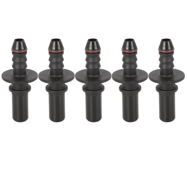 Unique Bargains 5pcs 9.49mm ID6 Vehicle Fuel Line Hose Pipe Quick Release Male Connect Connector