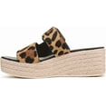 thumbnail image 4 of Franco Sarto Women's Taziana Espadrille Platform Slide Sandal Leopard Print 6M, 4 of 4