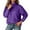 Purple1, variant on Fiaer Fall Oversized Sweaters for Women Trendy Long Sleeve Turtleneck Loose Fit Casual Trendy Solid Color Warm Knit Tops with Button Purple1 XL