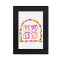 thumbnail image 1 of Back House Holds Boxes Art Deco Fashion Desktop Photo Frame Picture Display Art Painting Exhibit, 1 of 3