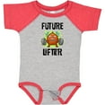 thumbnail image 3 of Inktastic Weightlifting Funny Future Lifter Boys or Girls Baby Bodysuit, 3 of 5