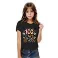 thumbnail image 6 of Babcutegg Kids Short Tops Sleeve Shirts for Girls Boys Cotton T-shirt Fashionable Cotton Pullover Black Size 5 Years, 6 of 6