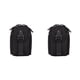 thumbnail image 1 of Soidarity Bolsa de accesorios Bolsa impermeable para deportes al aire libre Camuflaje Paquete de cintura para teléfono Kit Ciclismo Senderismo Accesorios Negro 2piezas Soidarity CBP390696, 1 of 6