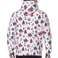 thumbnail image 3 of Bingfone Happy Columbus Day Men's Drawstring Hoodie Long Sleeve Pocket Sweatshirts-XX-Large, 3 of 6