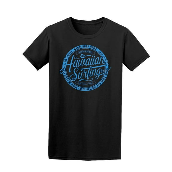 Hawaii Surfing Typography Tee Men's -Image by Shutterstock
