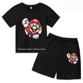 thumbnail image 3 of Nuevo conjunto de dos piezas de camiseta y pantalones cortos de Super Sonic, conjuntos de ropa para niños, niños y niñas, camisetas, camiseta y pantalones de Sonic, 3 of 5