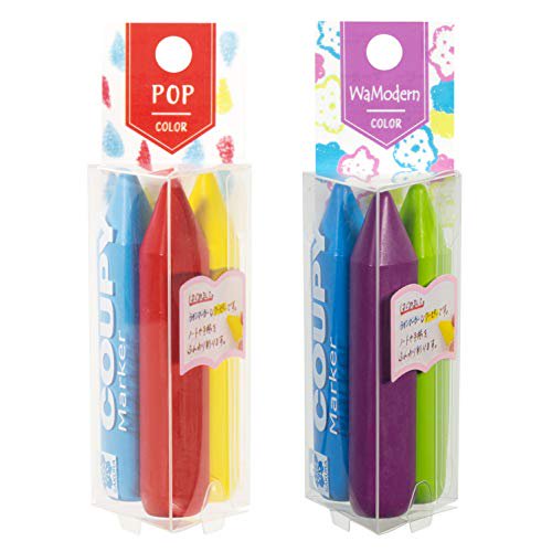 Sakura Crepas Colored Pencil Coupy Marker 2 Types Set Pop x Japanese