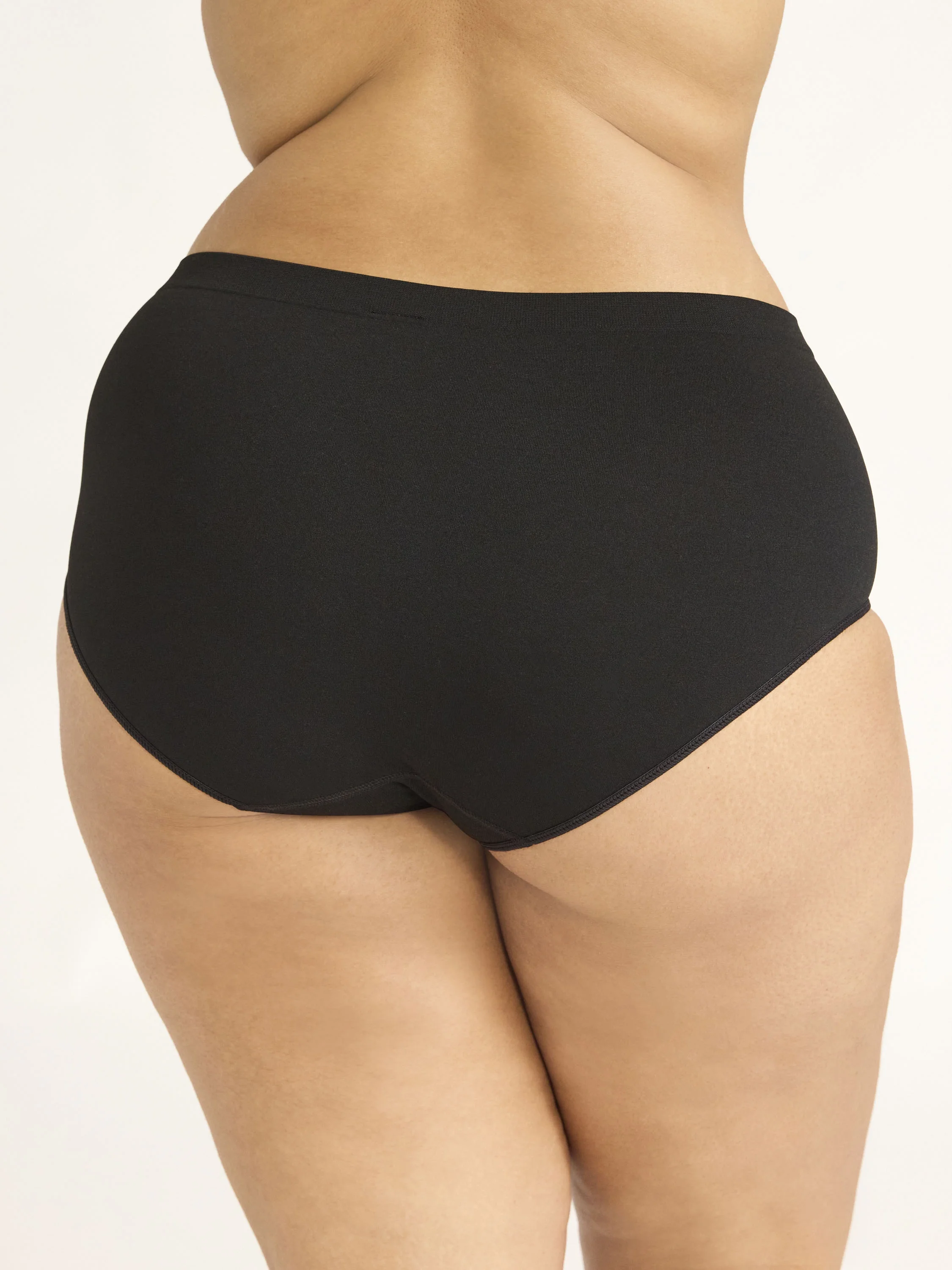 Joyspun Women's Seamless Brief Panties, 6-Pack, Sizes XS-XXXL