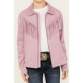 thumbnail image 3 of Shyanne Girls' Faux Suede Fringe Jacket - SGFA23O65-LVDR, 3 of 4