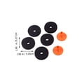 thumbnail image 2 of HEANUJJ 7pcs Hi Hat Clutch Felt Cymbal Sleeves Set Reliable Cymbal Washers for Enhanced Performance and Setup Control, 2 of 8