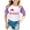 Purple, variant on LUOGENLI Girls Summer Tops Size 8 Boys and Girls Us City Print Raglan Short Sleeve T Shirt Tank Tops for Girls 10-12 Trendy Shirts for Girls 8-10 Cute 6-7 Years