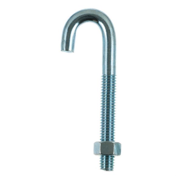 HAMPTON 57937 BOLT J W/NUT 3/8""X3-3/4"" (Pack of 10)