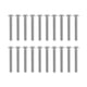 thumbnail image 2 of 50 tornillos de cabeza de botón de acero galvanizado M4 para instrumentos clasificados Electronics2802-0004-0030, 2 of 9