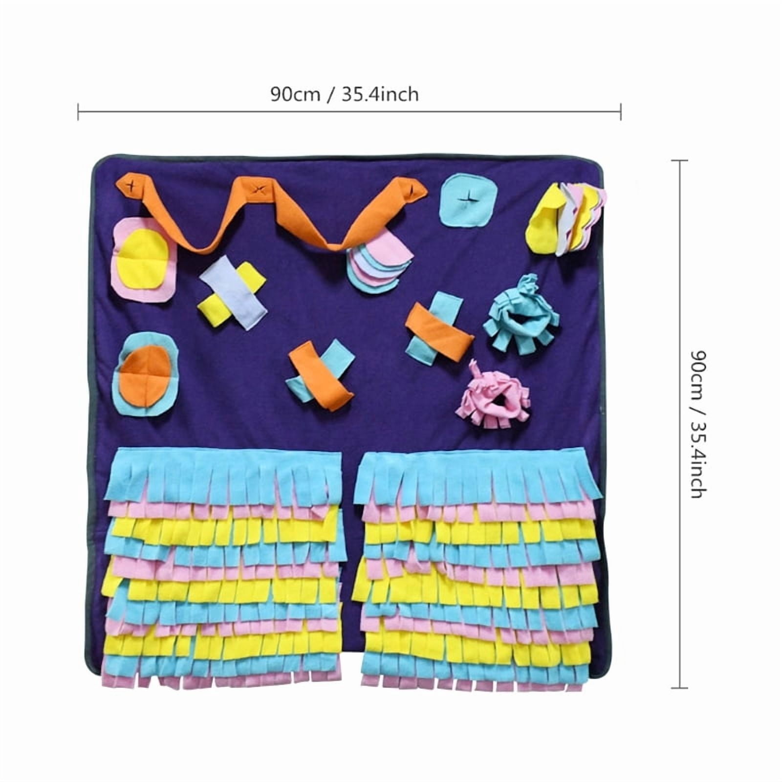Dog Snuffle Toy Enrichment Treat Dispensing Toy Chew Resistant Soft Chew Toy For Dog Encouraging Foraging Skill
