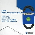 thumbnail image 3 of New Stens OEM Replacement Belt 265-199 for Snapper 7022252YP, 3 of 6