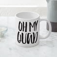 thumbnail image 5 of CafePress - Oh My Quad - 20 Oz White Ceramic Mega Mug, 5 of 5