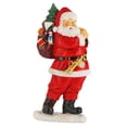 thumbnail image 3 of Estatua de Santa Escultura Navideña Figura Decorativa de Resina Adorno Coleccionable Centro de Mesa Navidad Adecuada para Salas de Estar Vitrinas, 3 of 9