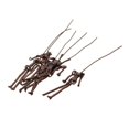 thumbnail image 2 of pitrice 6pcs Human Skeleton Body DIY Dolls Pendants Jewelry Makings Copper, 2 of 9