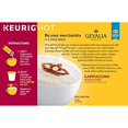 Gevalia Cappuccino Keurig K Cup Pods with Froth Packets 5.98oz (24