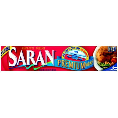 Saran 00140 100 ft. Roll Saran Premium Wrap. Walmart