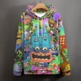 thumbnail image 4 of My Singing Monsters Mens Womens Novelty Hoodie 3D Print Pullover Hooded Long Sleeve Sweatshirts Tops Blouse with Pocket, 4 of 8