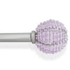 Hometrends Kids' Beaded Curtain Rod, Purple