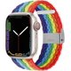 thumbnail image 1 of Solo Loop trenzado ajustable con hebilla Compatible con Apple Watch Band 42 mm 44 mm 45 mm Pulsera suave Correa elástica de nailon elástico para la serie Iwatch, 1 of 5