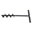 thumbnail image 4 of Hand Post Hole Digger T-Shaped Earth Garden Auger Drill with Non-Slip Handle, 4 of 10